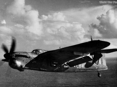 Barracuda Mk II over Ceylon