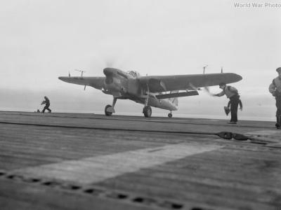 Barracuda Take Off from Hms Ravager