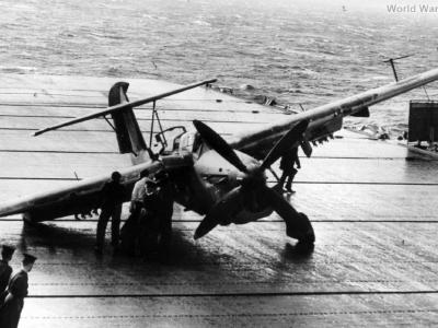 Fairey Barracuda crash