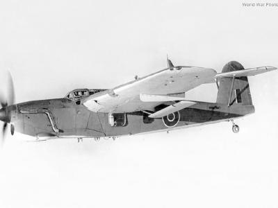 Fairey Barracuda in flight