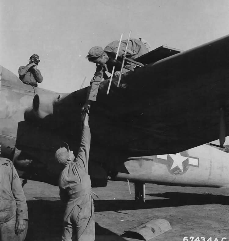 American Beaufighter of the 416th Night Fighter Squadron