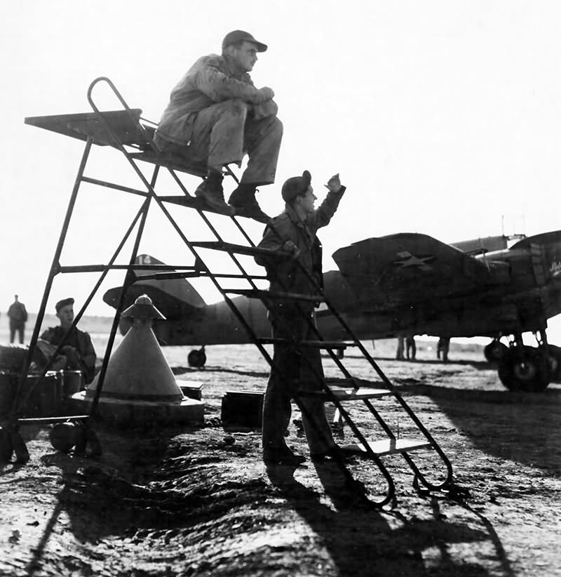 Beaufighter in Grottaglie Italy 17 November 1943