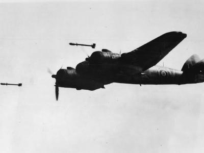 Bristol Beaufighter Firing Rockets
