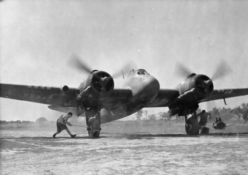 Bristol Beaufighter Mk VIF of No. 27 Squadron RAF