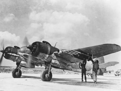 Bristol Beaufighter Mk VI C with rockets