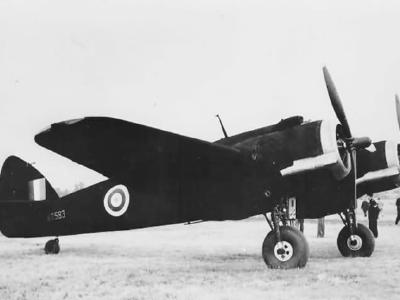 Night Fighter Bristol Beaufighter