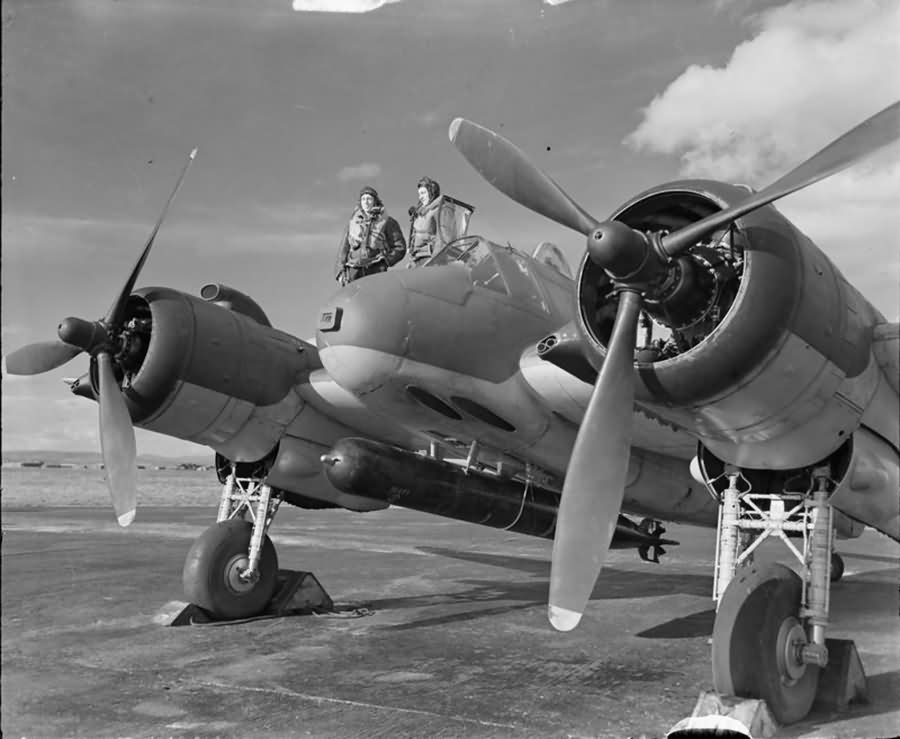 Torpedo Bristol Beaufighter Mk VIC ITF of No 144 Squadron RAF