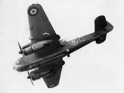 Bristol Beaufort with torpedo