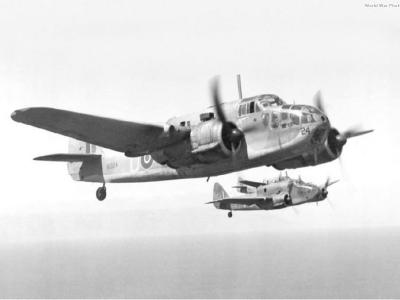 Beaufort N1024 No. 39 Squadron RAF MTO