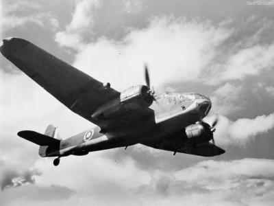 Canadian Bristol Beaufort N1030 over Patricia Bay 18 June 1943