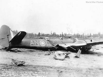 Crashed RCAF Bolingbroke