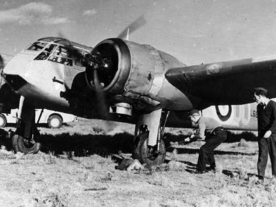 Blenheim 211 Sqn Albania late 1940
