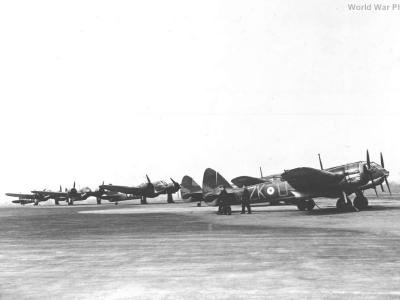 Bristol Blenheims IF 25 Squadron