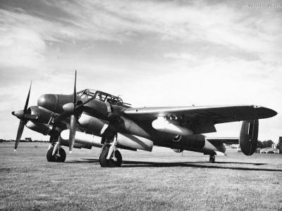 Bristol Brigand on the ground