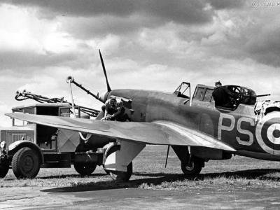 Boulton Paul Defiant of No. 264 Squadron