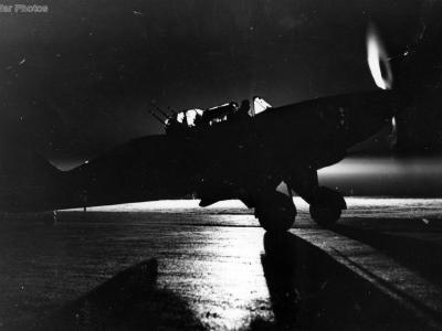 Defiant at night