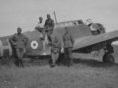 Battle HA-K of No 218 Squadron RAF