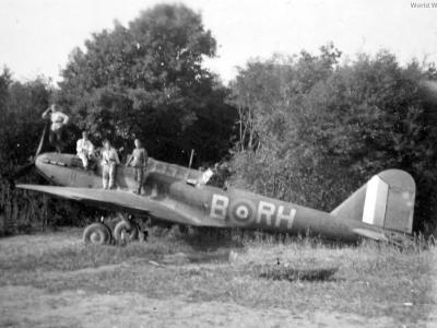 Battle L5248 RH-B of No 88 Squadron RAF