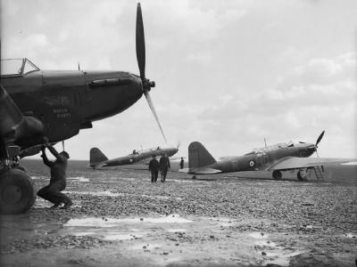 Fairey Battle in Reims Champagne