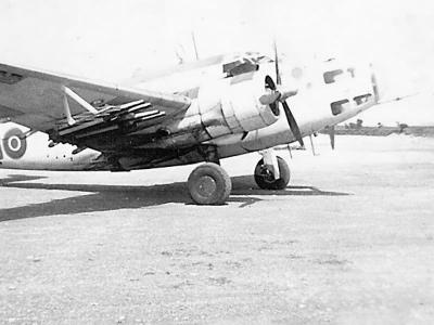 Hudson VI with rockets