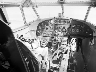 cockpit view of Hudson III
