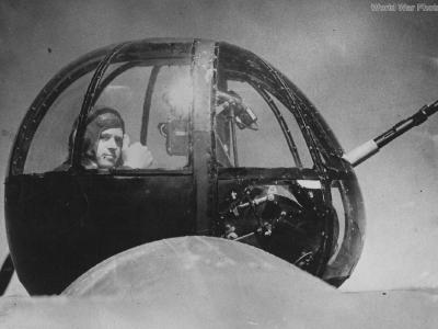 Lockheed Hudson Rear Gunner
