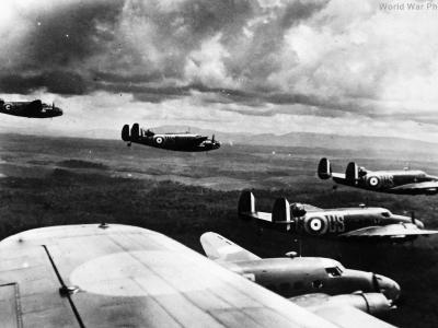 Lockheed Hudsons over Malaya