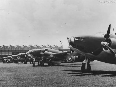 Hudsons RAAF 8 Squadron in Singapore