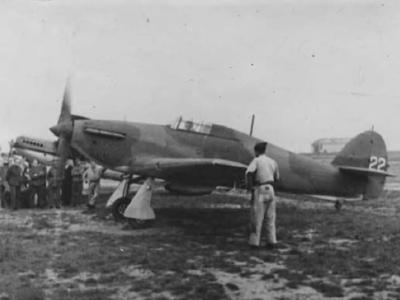 Belgian Hawker Hurricane 22
