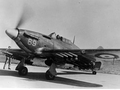 Hawker Hurricane 69 With Rockets
