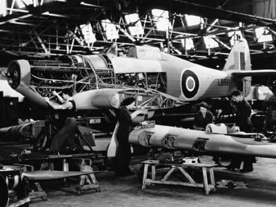 Hawker Hurricane LB611 Production