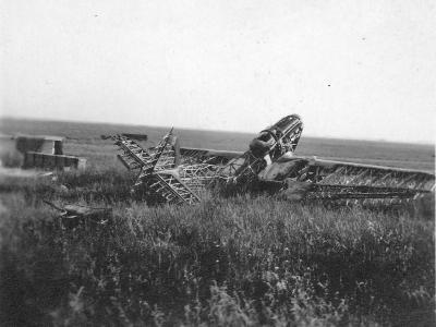 Hawker Hurricane wreckage 1940