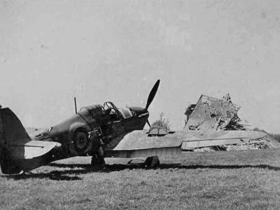 Hawker Hurricane wreckage