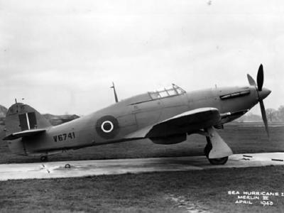 Hawker Sea Hurricane Mk IC V6741 III April 1943