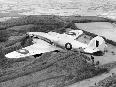 Hurribomber Mk IV fighter bomber in flight August 1945