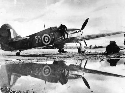 Hurricane Mk IIB Z3977 of the 81 Squadron