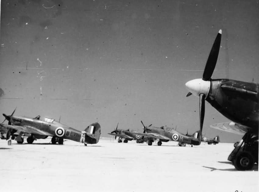 Hurricane Mk II of the Malta Night Fighter Unit