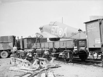 Hurricane Mk I L2045 code SD-A of No 501 Squadron