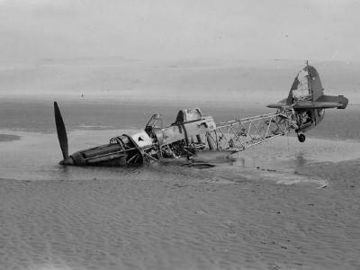 Hurricane on the beach
