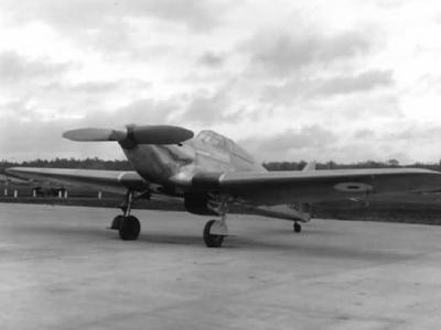 Hurricane prototype K5083 1935 front