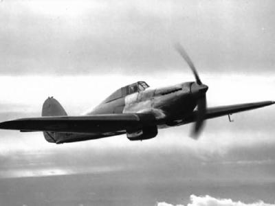Hurricane prototype K5083 1935 in flight 2