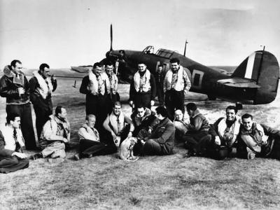Pilots of No 310 Czech Squadron