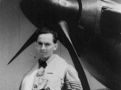 Hurricane 249 Sqn Sgt Skeet-Smith Malta