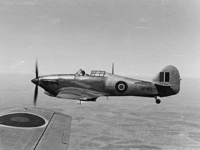 Hurricane AF993 Rhodesian Air Training Group 2