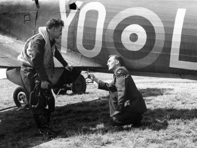 Hurricane Mk.IIb YO-L of 401 Sqn RCAF
