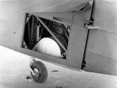 Hurricane L1583 tailwheel detail