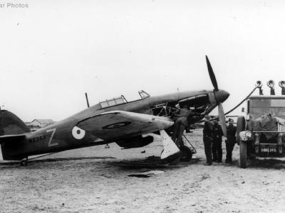 Hawker Hurricane N2358 Vassincourt April 1940