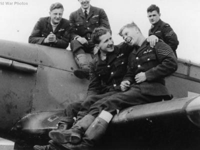 Hurricane pilots 257 Sqn 1940