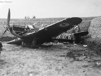 Hawker Hurricane revetment