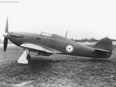 new Hawker Hurricane without serial